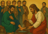 El Lavatorio de los Pies: Un Dios que se arrodilla por amor