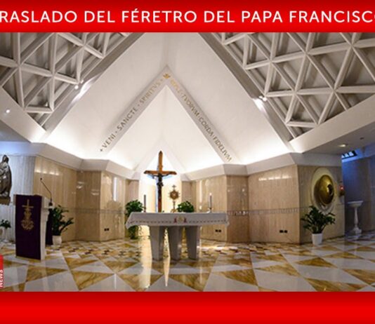 El Papa Francisco reposa ya en la Basílica de San Pedro, donde el pueblo de Dios podrá despedirse de él