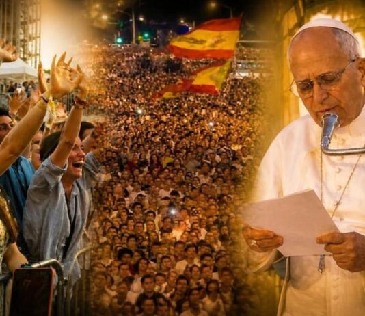León XIV a los jóvenes: “Sed humanos”, buscad la justicia y no dejéis que os roben la vida León XIV dirige un mensaje a una multitud de jóvenes reunidos en Madrid durante una vigilia de oración y reflexión, invitándolos a vivir el Evangelio con autenticidad y esperanza.