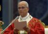 En Pedro y Pablo se representa la unidad de la Iglesia, dijo León XIV El Papa León XIV pronuncia la homilía durante la celebración de la solemnidad de los santos Pedro y Pablo en la Basílica de San Pedro.