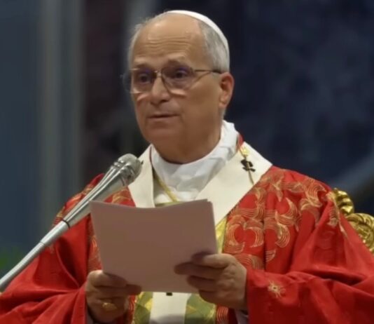 En Pedro y Pablo se representa la unidad de la Iglesia, dijo León XIV El Papa León XIV pronuncia la homilía durante la celebración de la solemnidad de los santos Pedro y Pablo en la Basílica de San Pedro.
