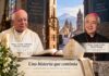 Puebla recibe a monseñor Jorge Carlos Patrón Wong: un nuevo arzobispo con experiencia al servicio de la Iglesia universal Composición de los arzobispos Víctor Valentín Sánchez Espinosa y Jorge Carlos Patrón Wong, con elementos litúrgicos y la Catedral de Puebla al fondo, bajo la frase «Una historia que continúa».